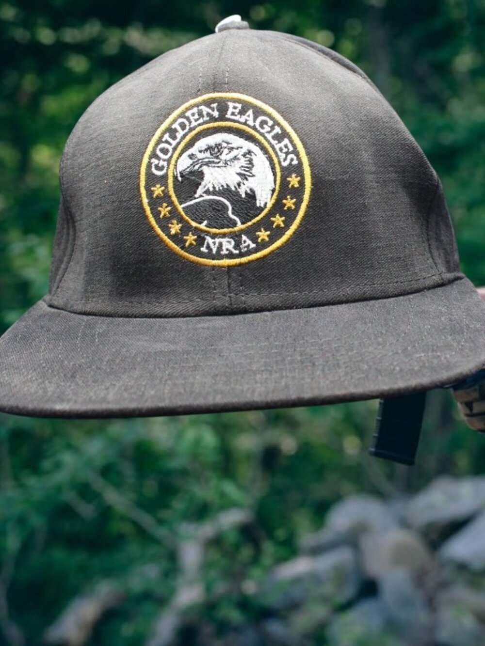 NRA Golden Eagles Hat Eagle Cap